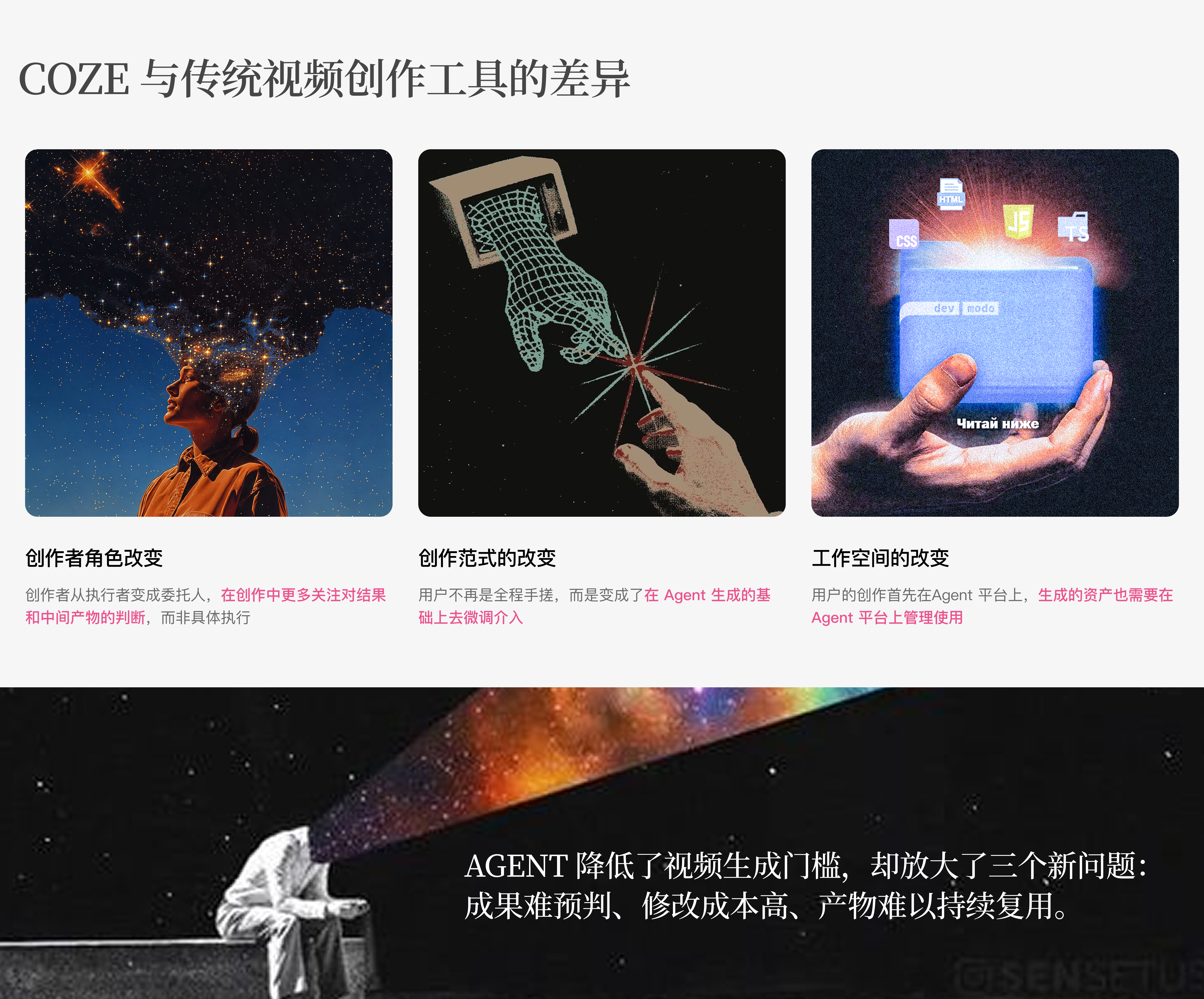 Coze 与传统视频创作工具差异分析